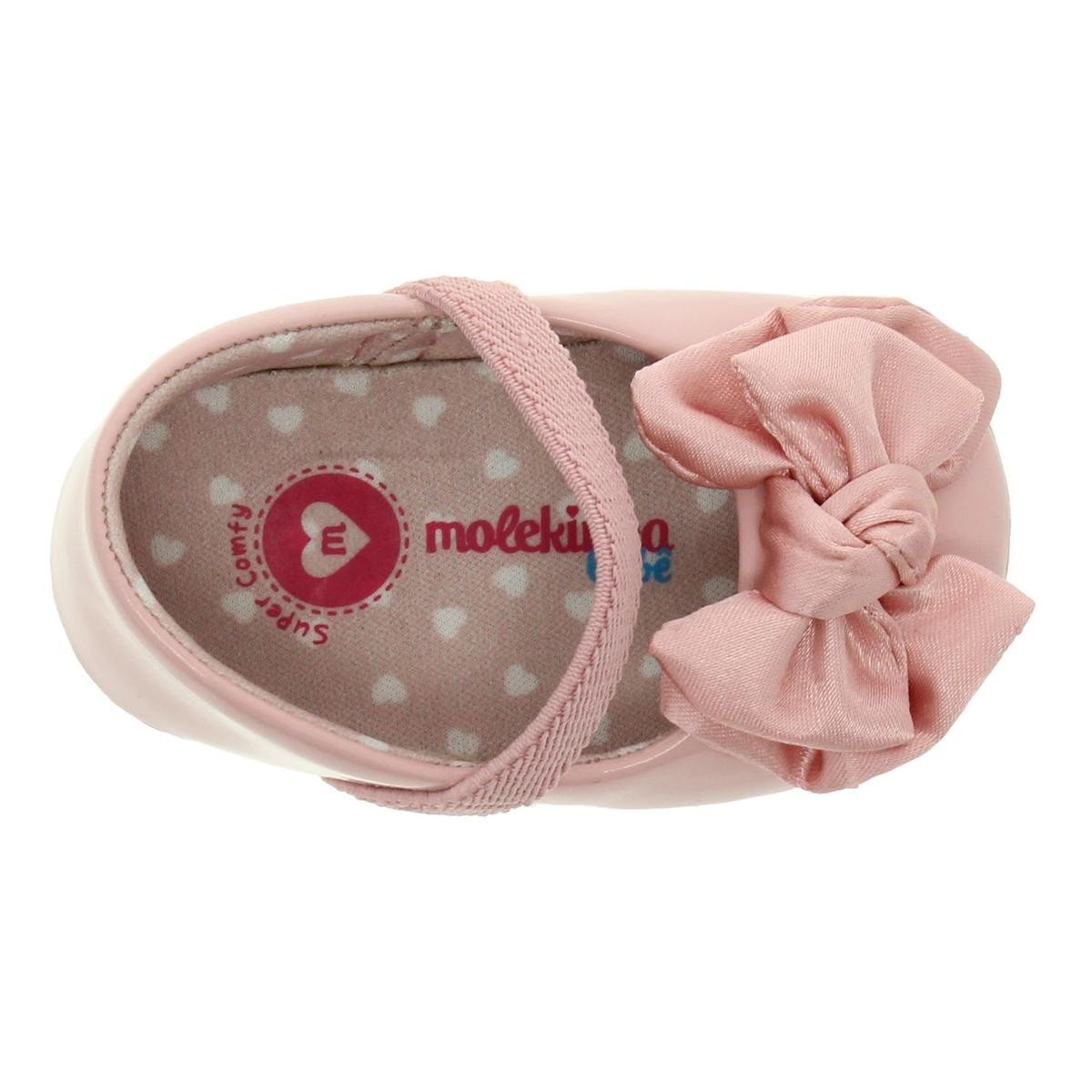 Sapatilha Molekinha 2901.567 Infantil Rosa 6