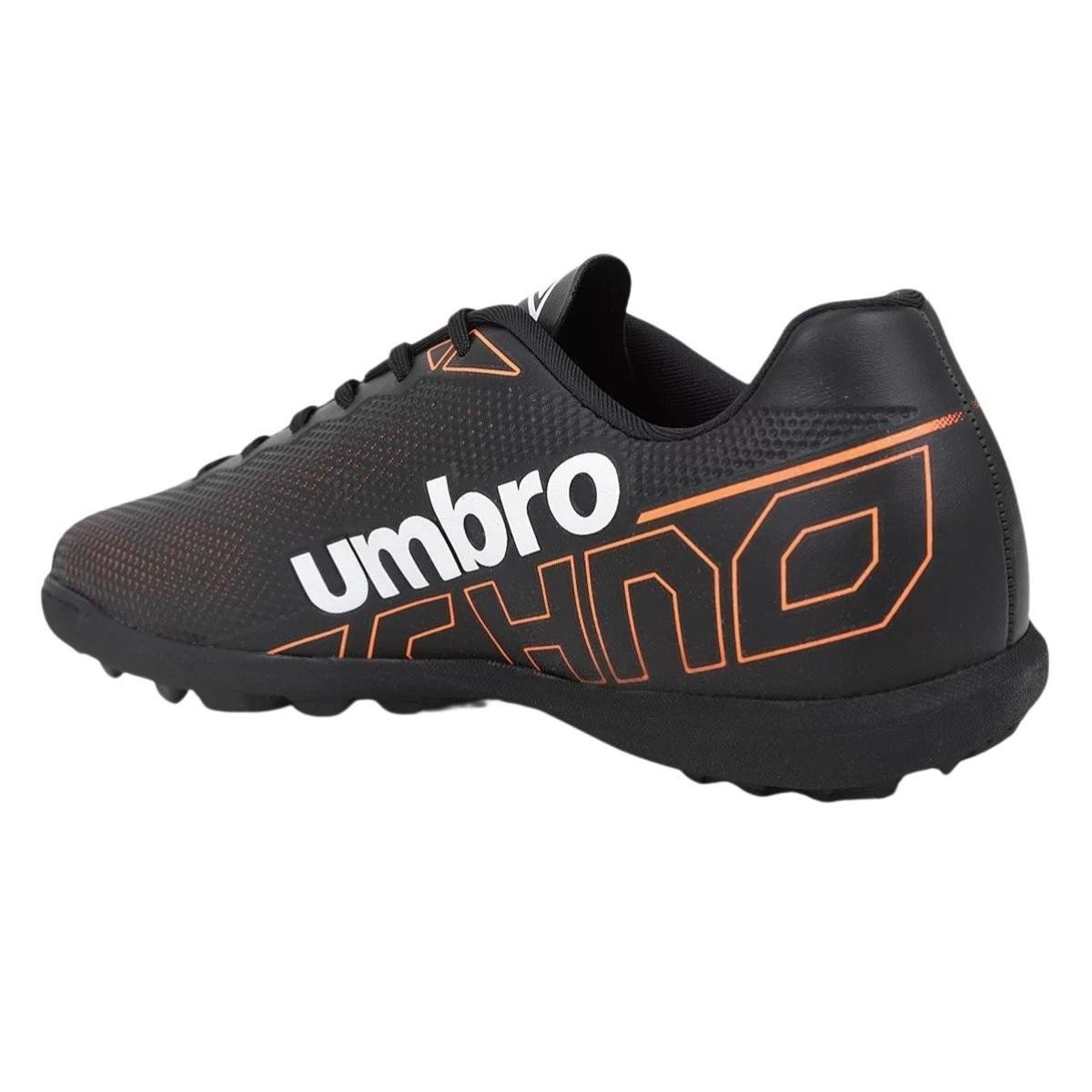 Chuteira Umbro Techno Society 126 Masculina Preto 2