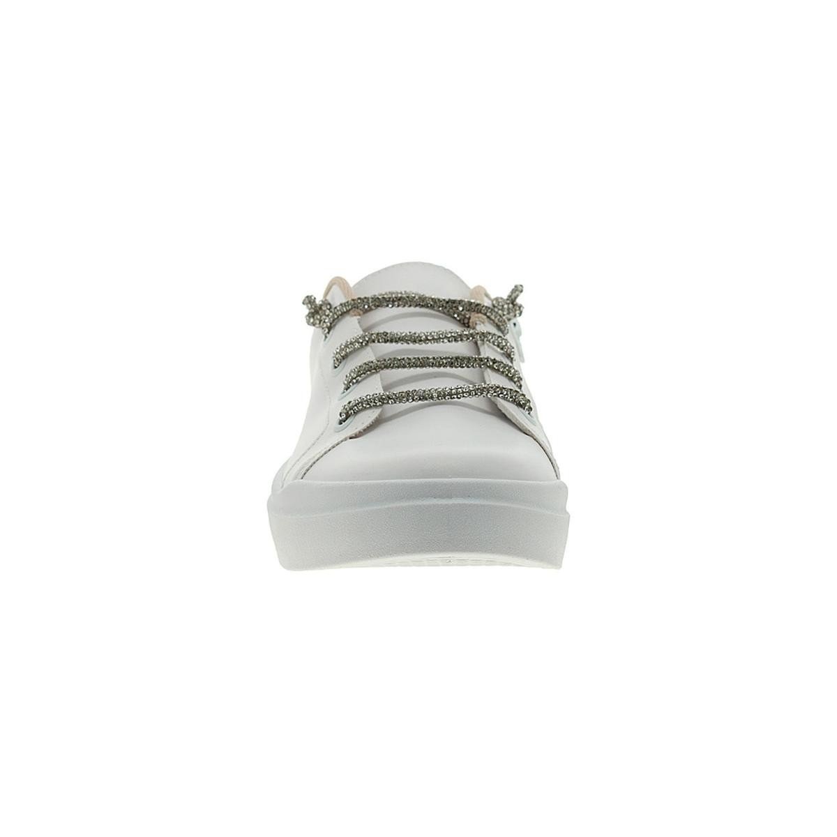 Tenis Moleca 5750.113 Star Glitter Feminino Branco 3