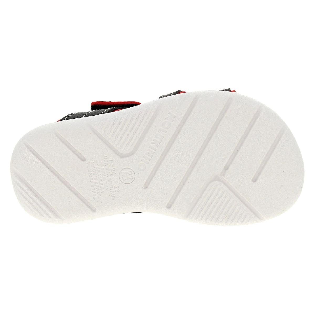 Sandalia Molekinho 2619.208 Papete Infantil Preto 7