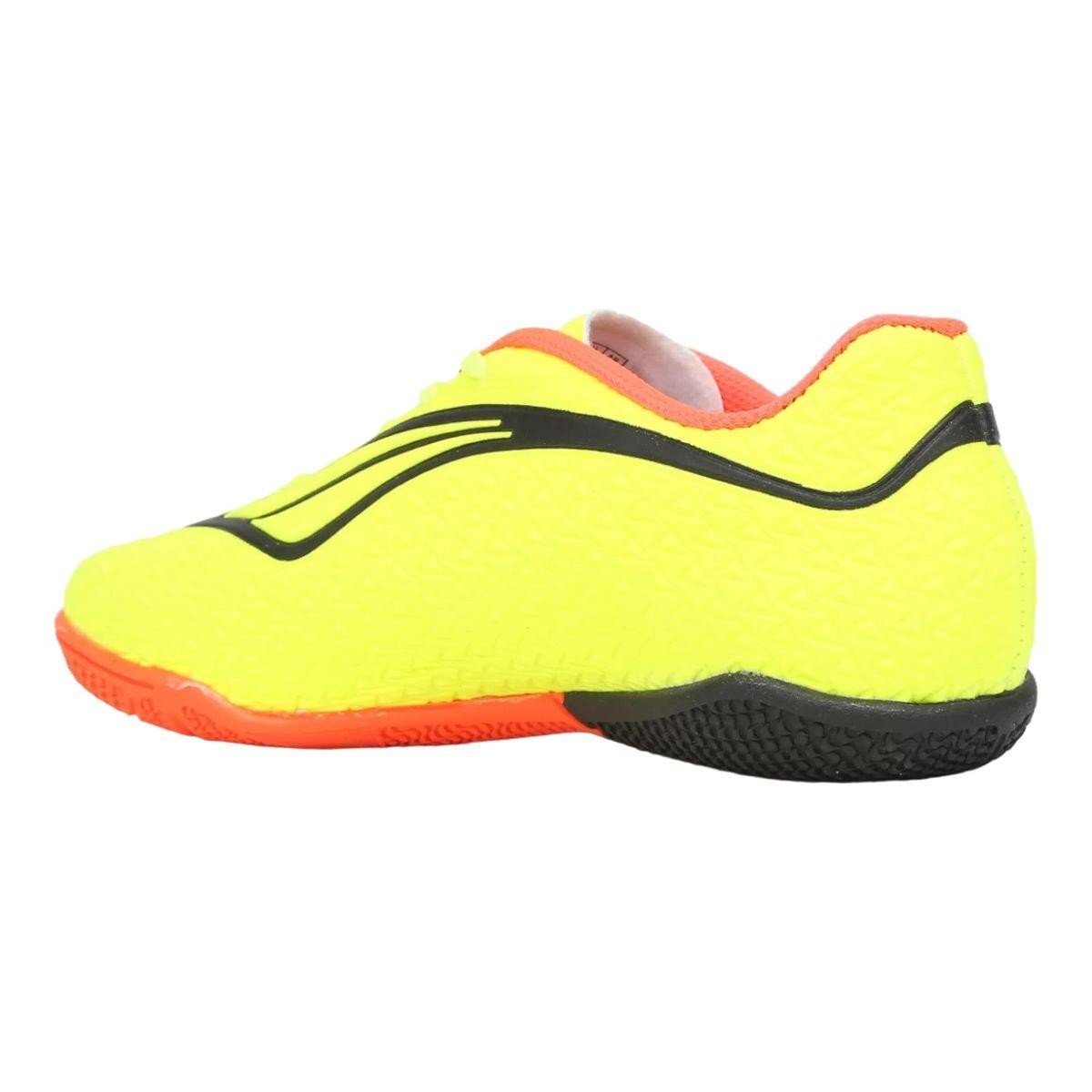 Chuteira Penalty Storm Kids Xxi Futsal Indoor Infantil Amarelo 2