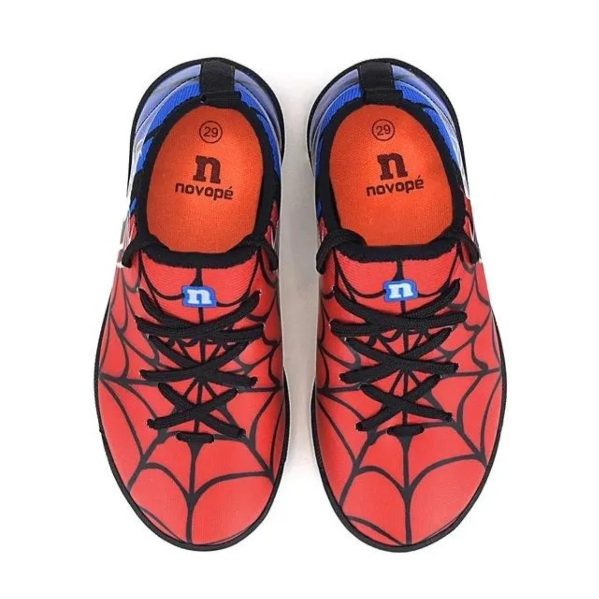 Tenis Novopé 56401002 2603 Aranha Teia Futsal Indoor Preto 5