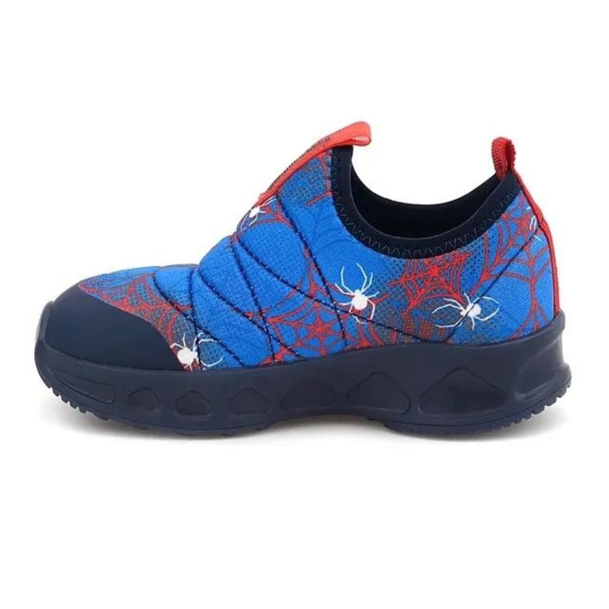 Tenis Novopé 30001272 2617 Led Aranha Teia Calce Fácil Azul 4