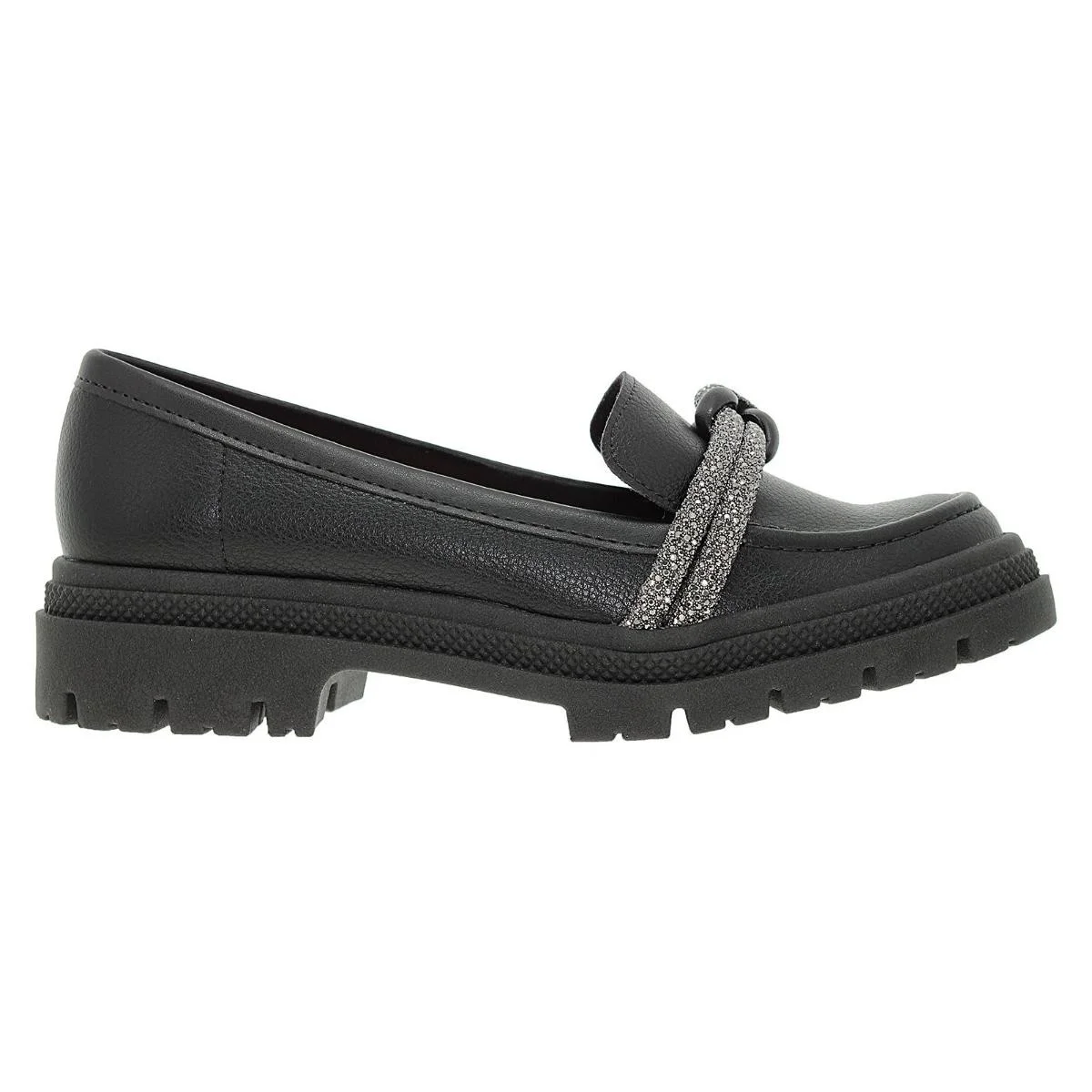 Mocassim Moleca 5775.107 Feminino Preto 5