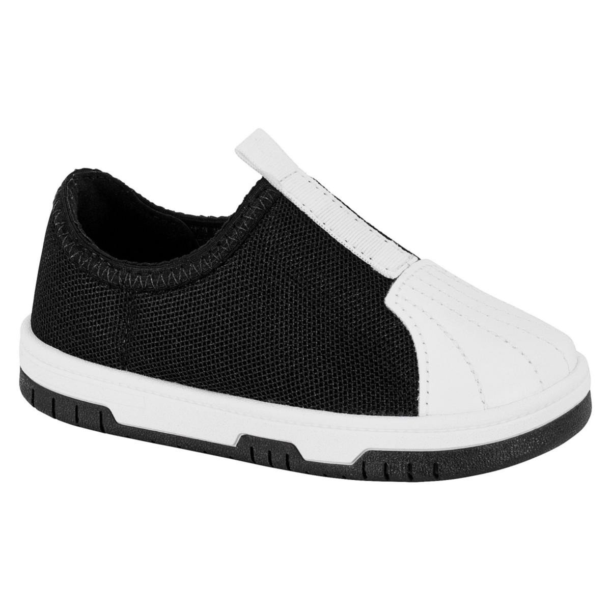 Slip On Molekinha 2728.106 2575 Preto 1