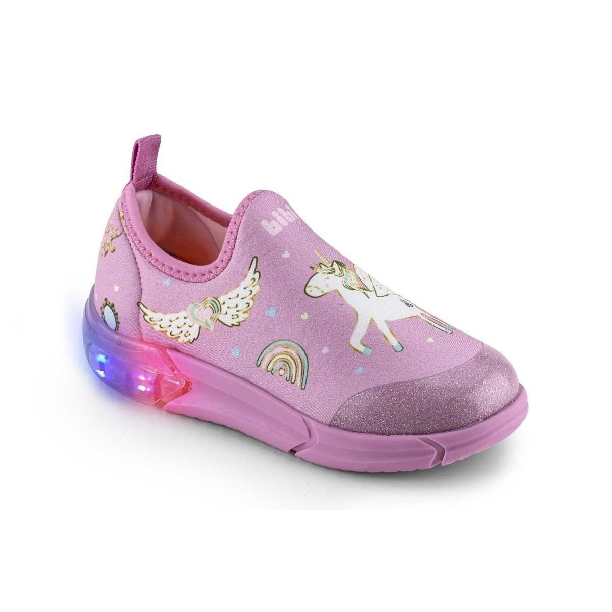Tenis Bibi 1228040 Space Led Calce Fácil Infantil