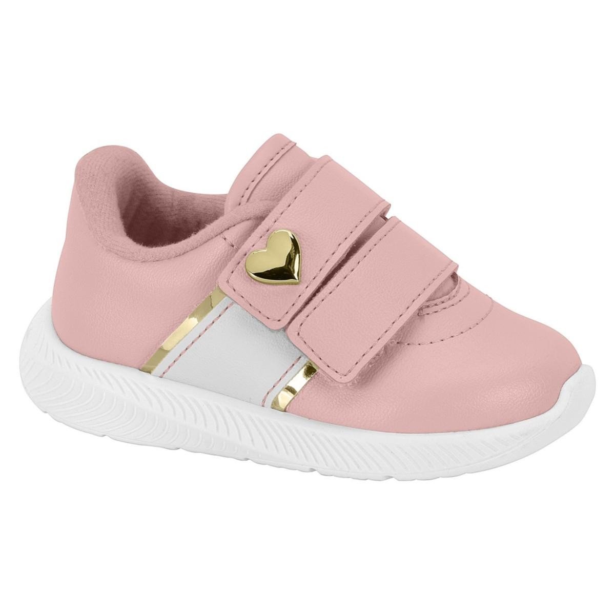 Tenis Molekinha 2723.116 Infantil Rosa 1