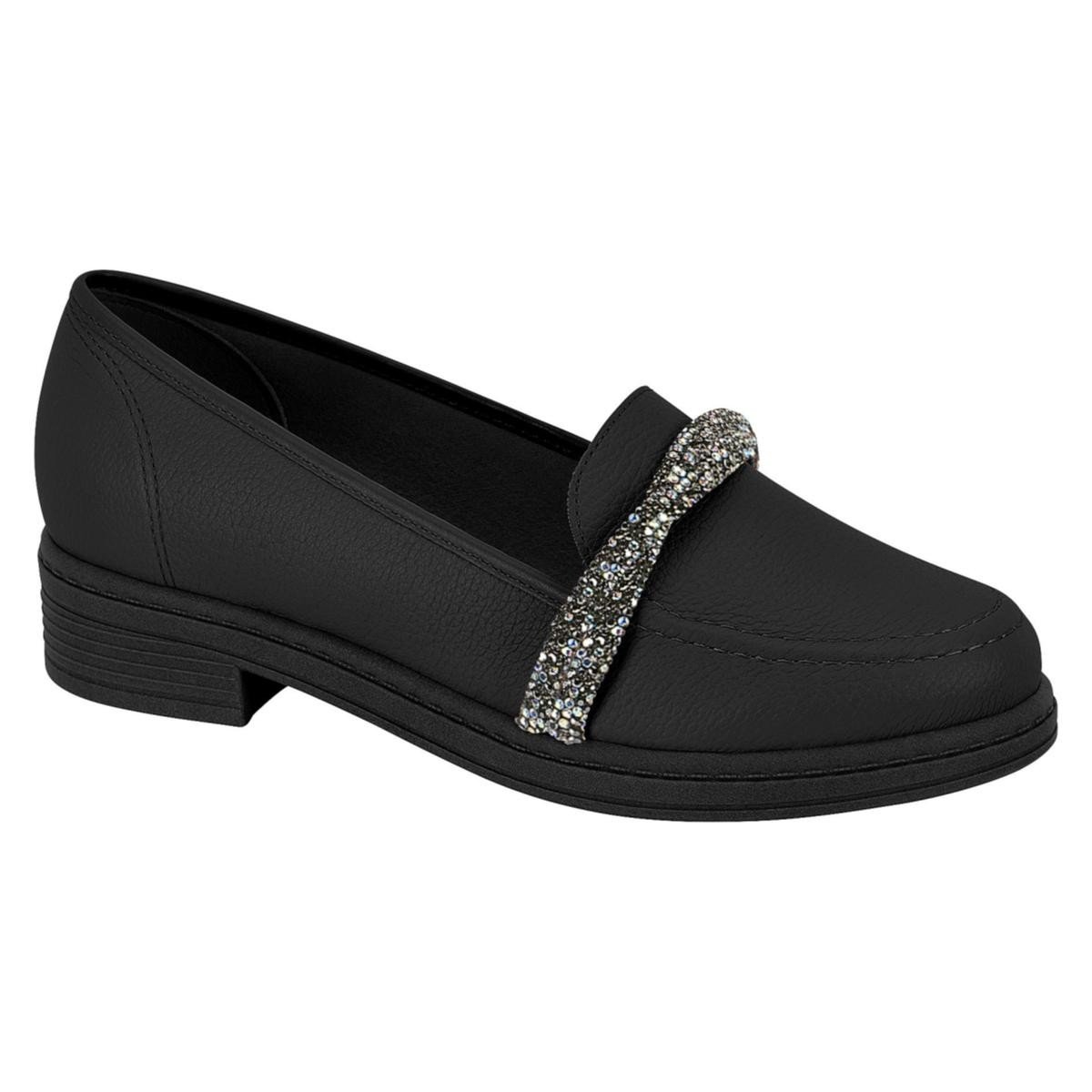 Loafer Beira Rio 4312.102 Feminino Preto 1