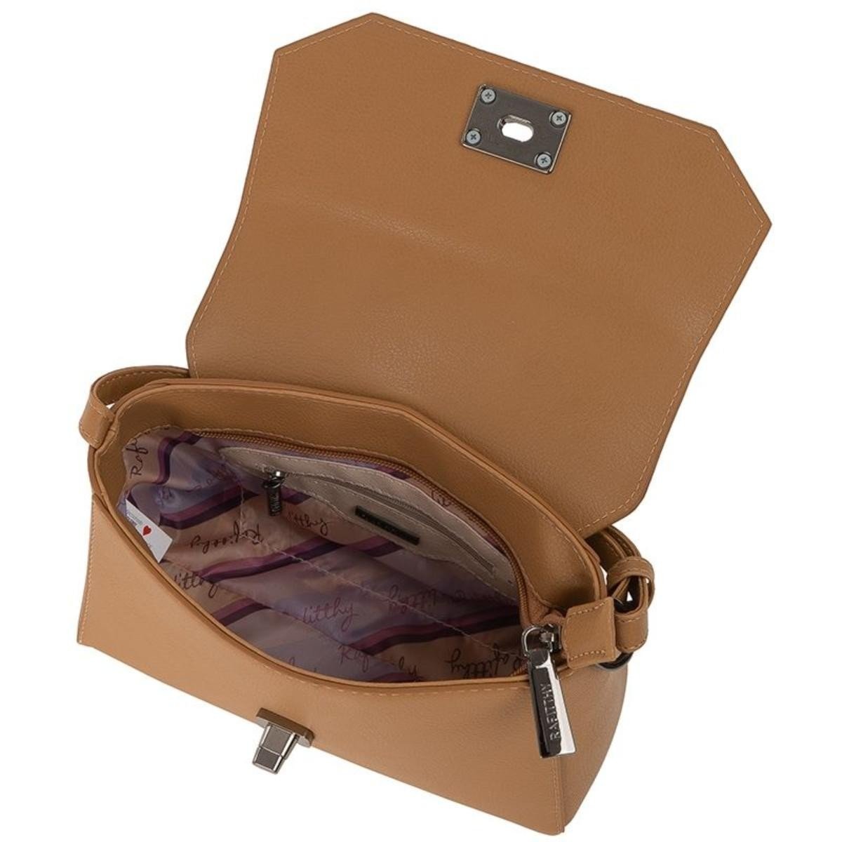 Bolsa Rafitthy 2824301a Feminina Marrom 4