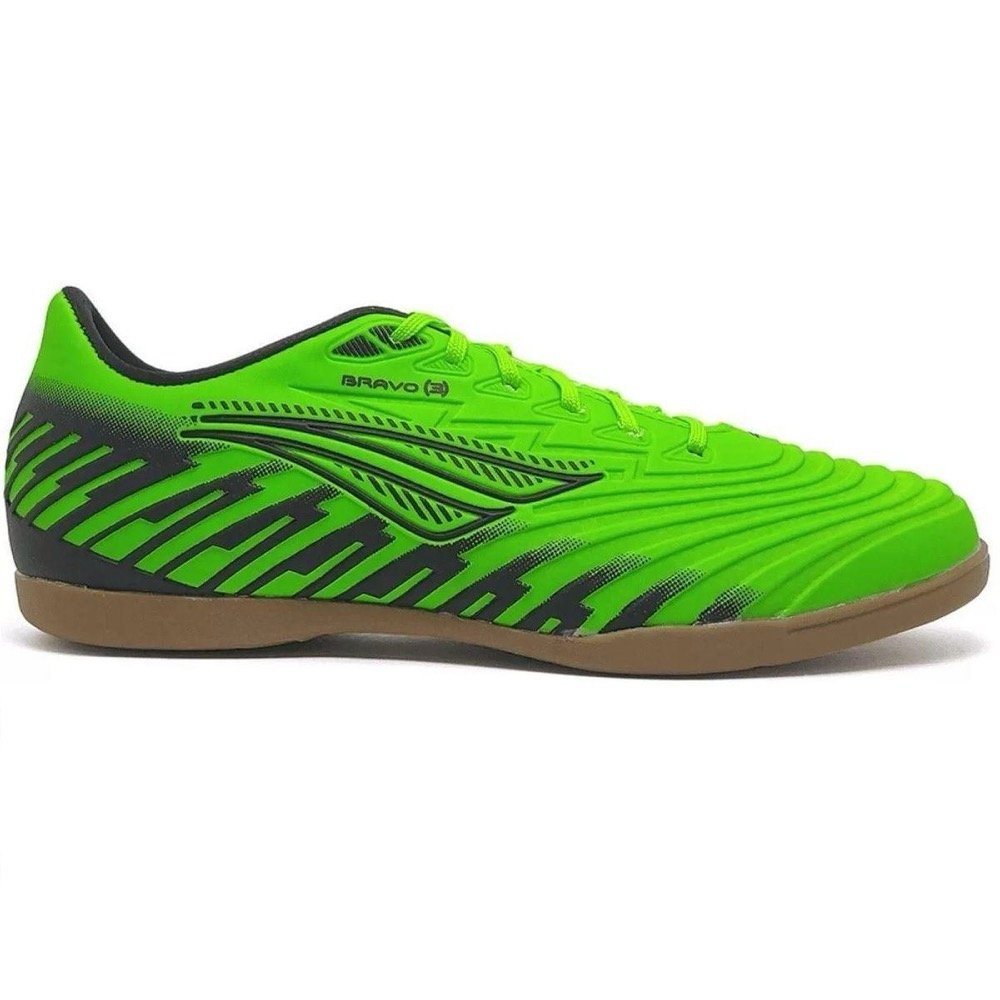 Chuteira Penalty Bravo y 3.0 Futsal Indoor Masculina Verde 1