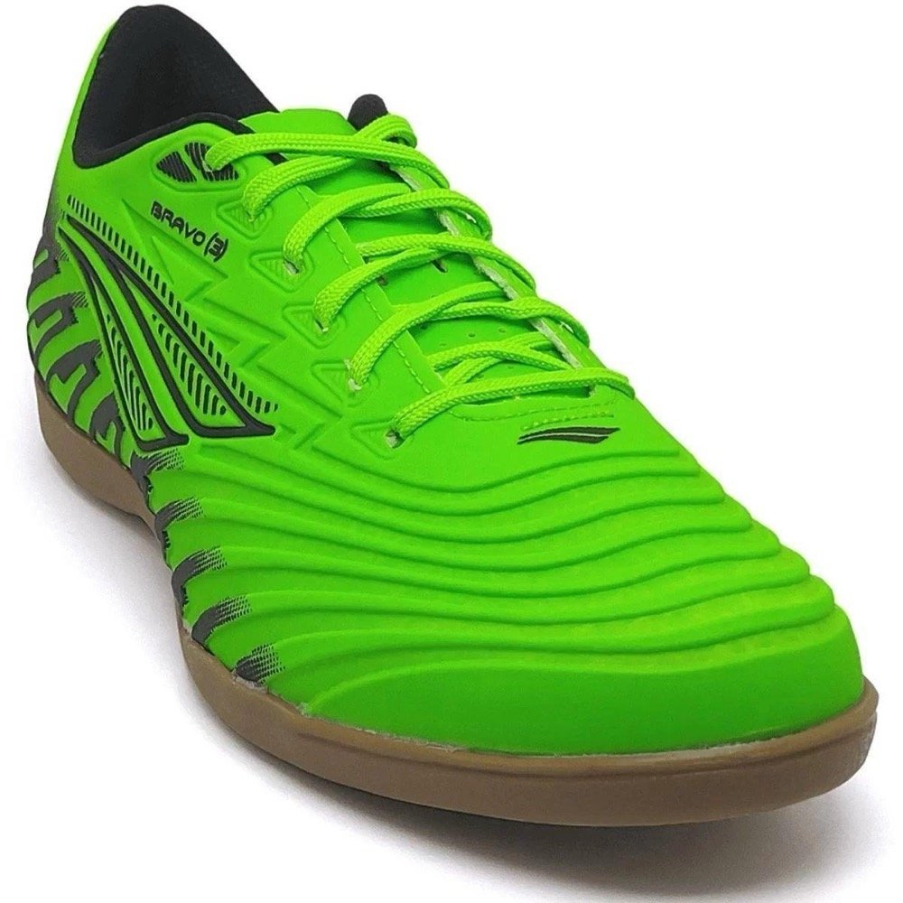 Chuteira Penalty Bravo y 3.0 Futsal Indoor Masculina Verde 3