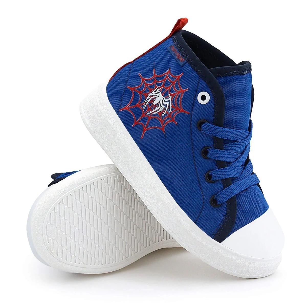 Tenis Novopé 98001119 2651 Aranha Teia Infantil Azul 6