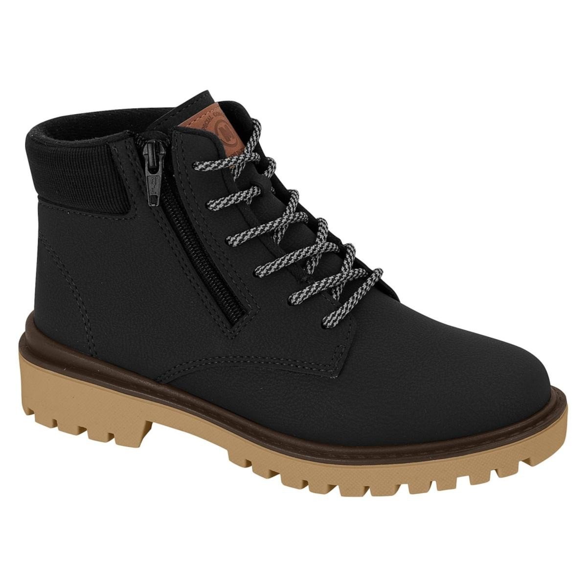 Bota Molekinho 2817.126 Coturno Tratorado Infantil