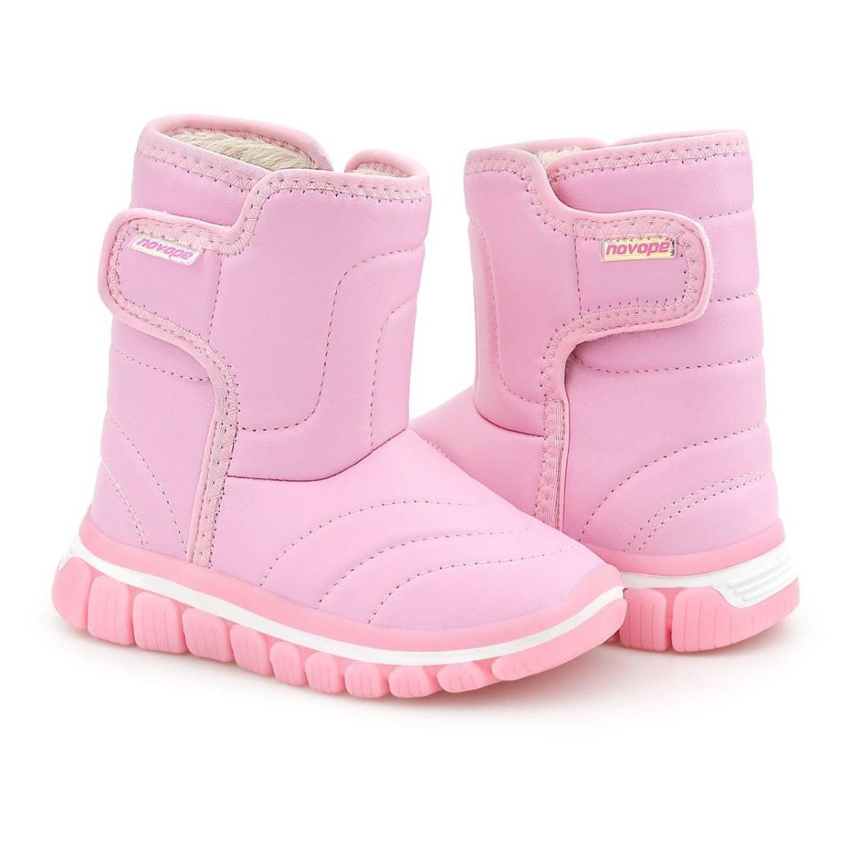 Bota Novopé 99001030 1396 Forrada Lã Pelinho Feminina