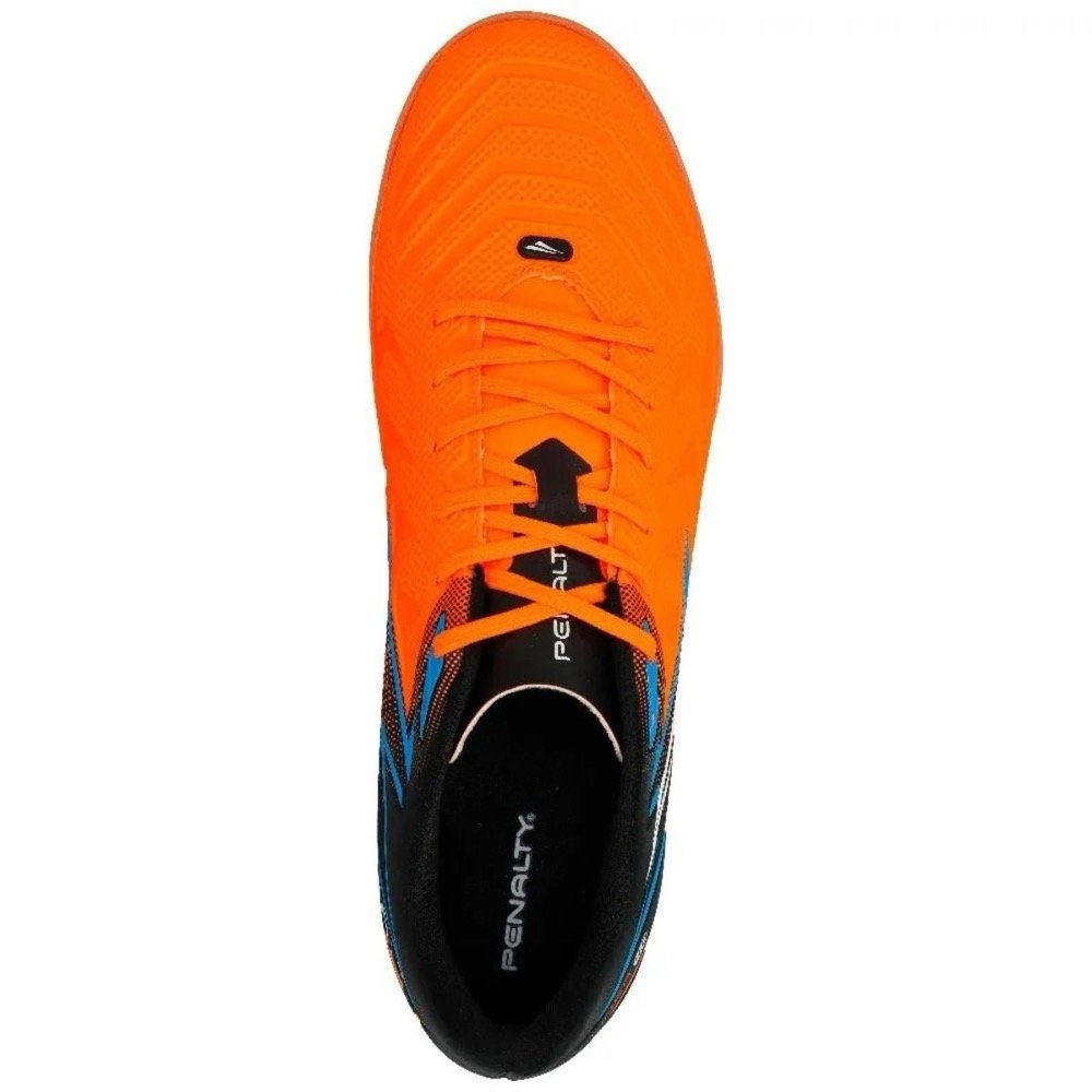 Chuteira Penalty Lider Y 4 Futsal Indoor Masculina Laranja 3