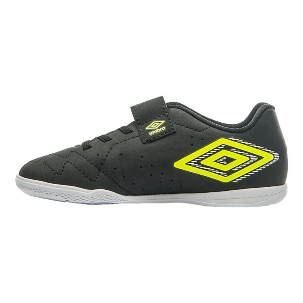 Chuteira Umbro Neo Striker Kids 162 Futsal Indoor Infantil Preto 2