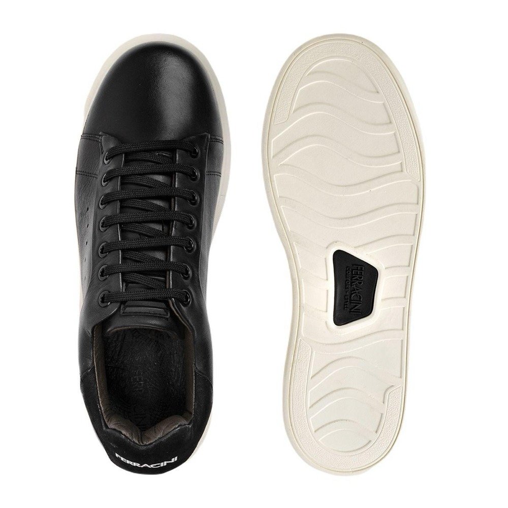 Sapatenis Ferracini 7614-570a Platform Masculino Preto 3