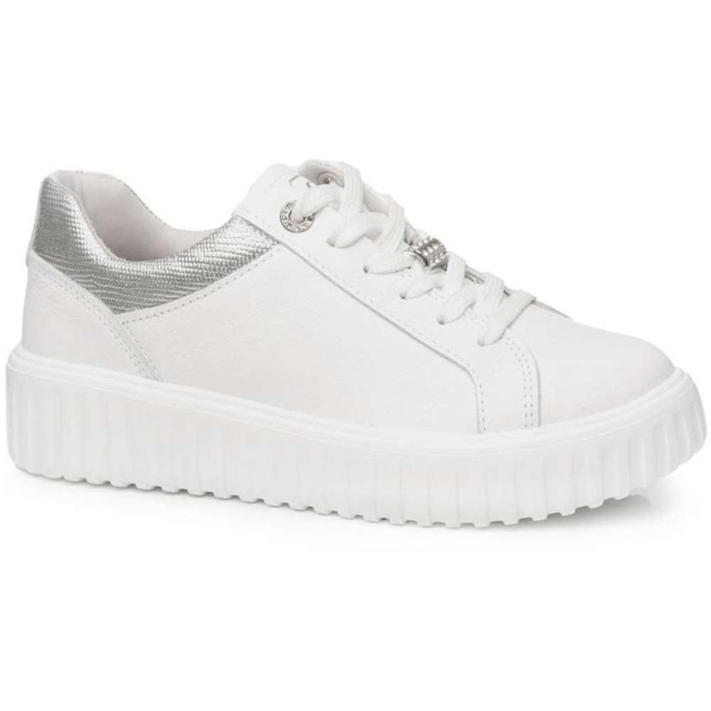 Tenis Pegada 212103-01 Flatform Feminino Branco 1