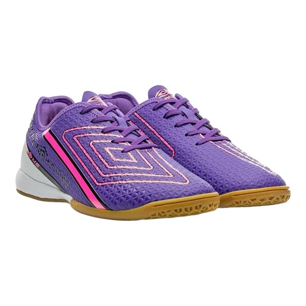 Chuteira Umbro Chrome 020 Futsal Indoor Masculina Roxo 3