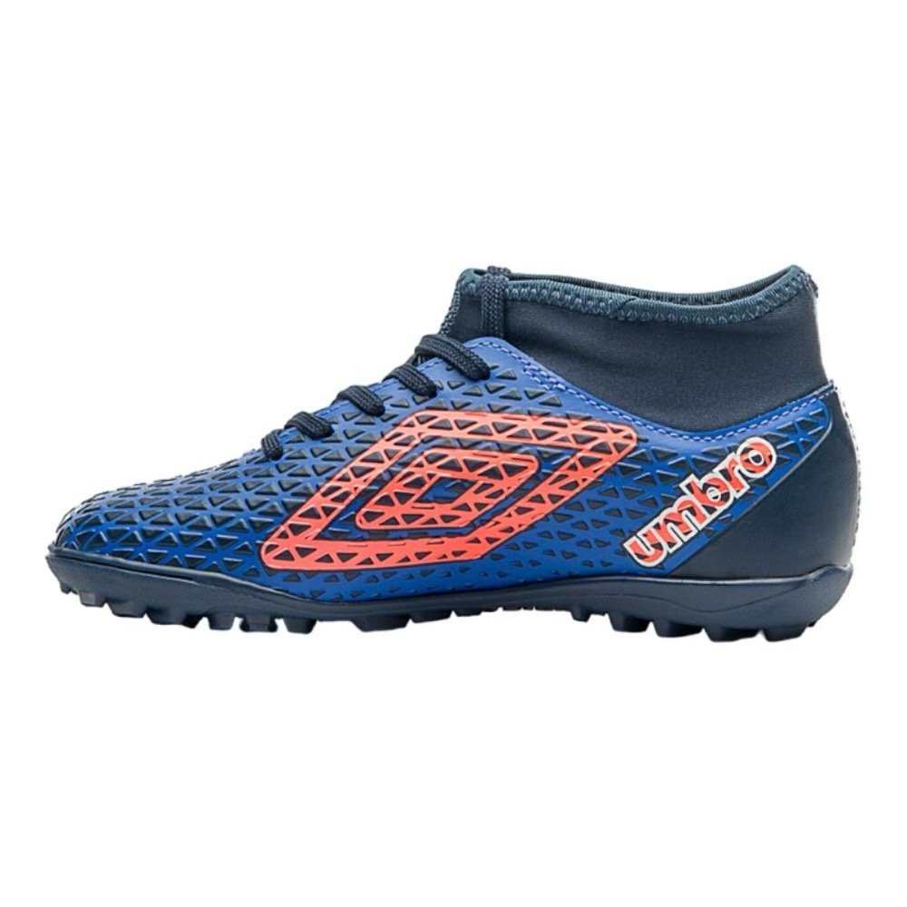 Chuteira Umbro Mutant Jr Society 370 Juvenil Azul 2