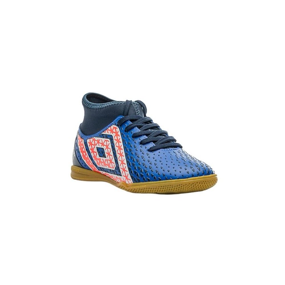 Chuteira Umbro Mutant Jr 370 Futsal Indoor Juvenil Azul 2
