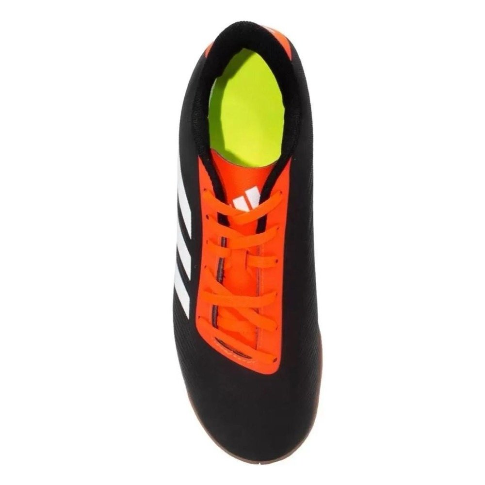 Chuteira Adidas Predator Essentials 24.5 jr Juvenil Preto 4