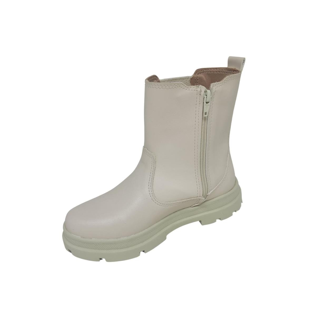 Bota Kidy 363-0001-0077 Coturno Infantil Bege 2