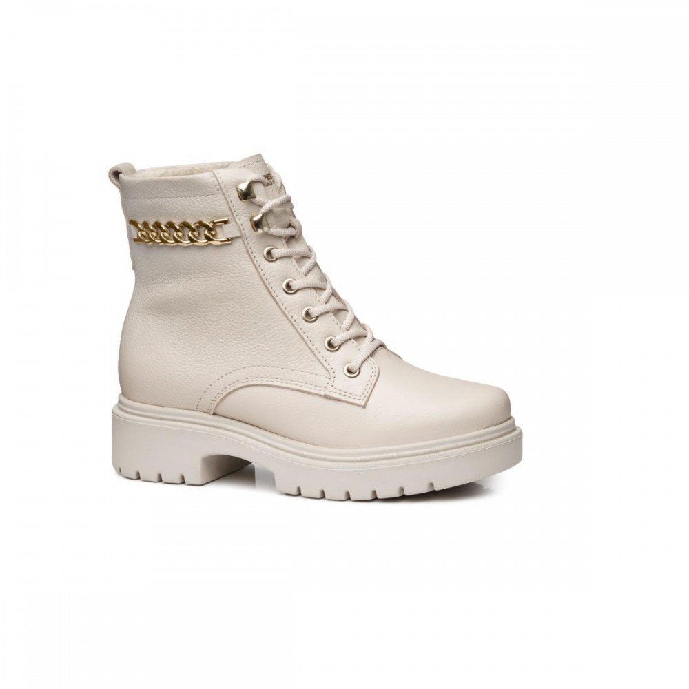 Bota Pegada 282401-01 Coturno Tratorado Feminino