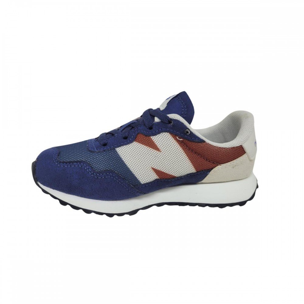 Tenis New Balance 237 V1 Gs237ac1 Infantil Azul 2