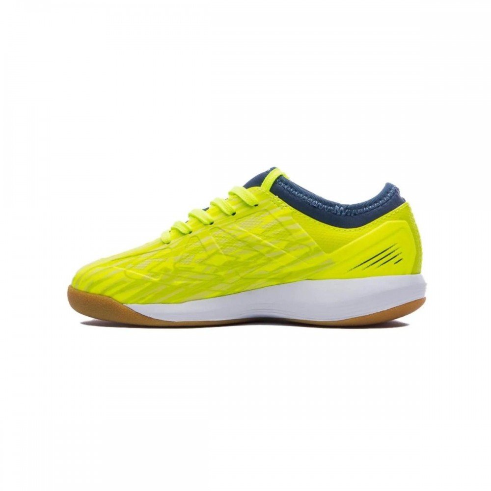 Chuteira Umbro Ultimate 676 Jr Futsal Indoor Infantil Amarelo 2