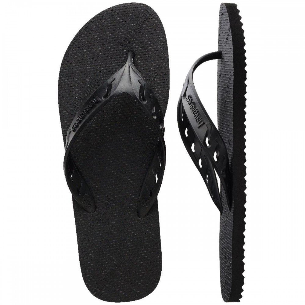Chinelo Havaianas 41498200090 Track Go Masculino Preto 4
