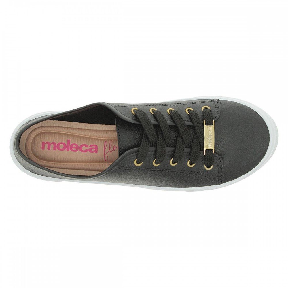 Tenis Moleca 5296.510 Feminino Preto 6