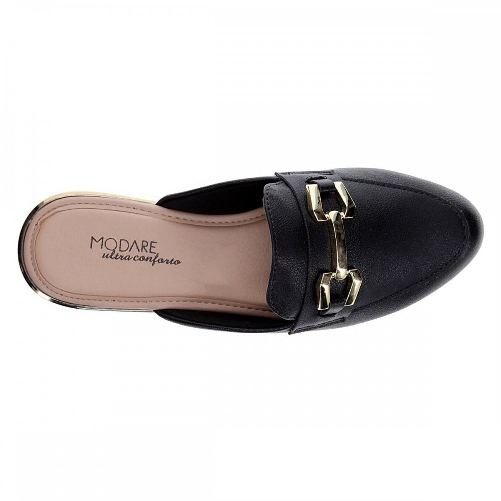 Mule Modare Ultraconforto 7505.227 Feminino Preto 6