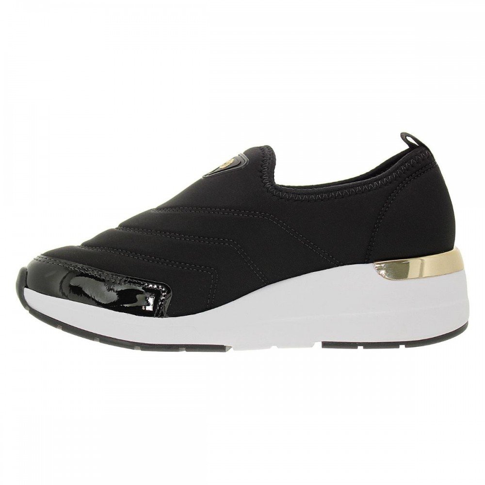 Tenis Modare Ultraconforto 7394.101 Slip On Calce Fácil Feminino Preto 2