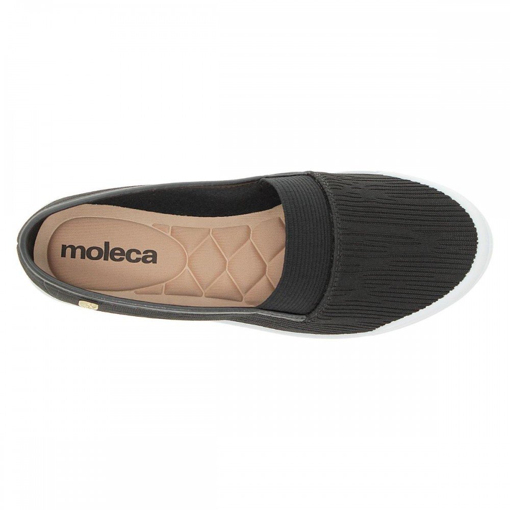 Sapatilha Moleca 5109.791 Feminino Preto 6