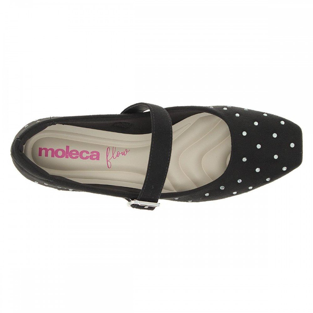 Sapatilha Moleca 5735.230 Feminino Preto 6