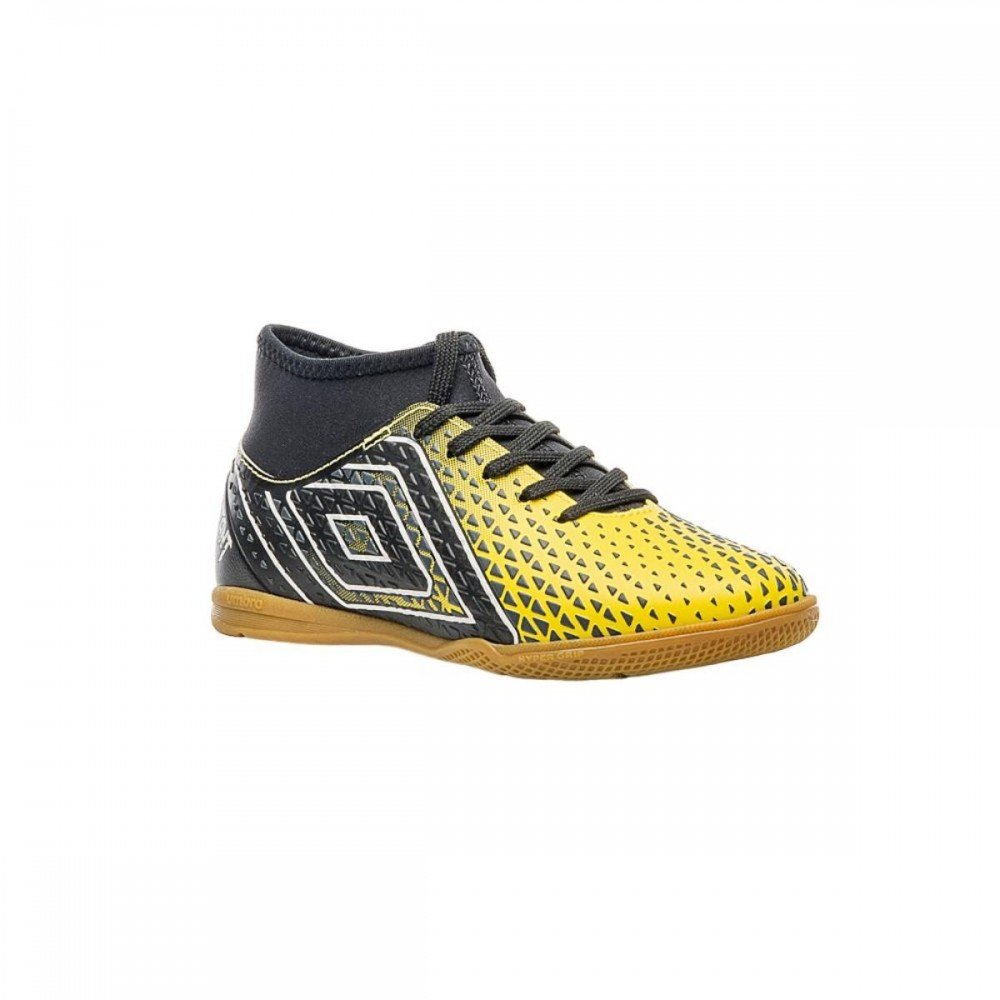 Chuteira Umbro Mutant Jr 612 Futsal Indoor Infantil Preto 3