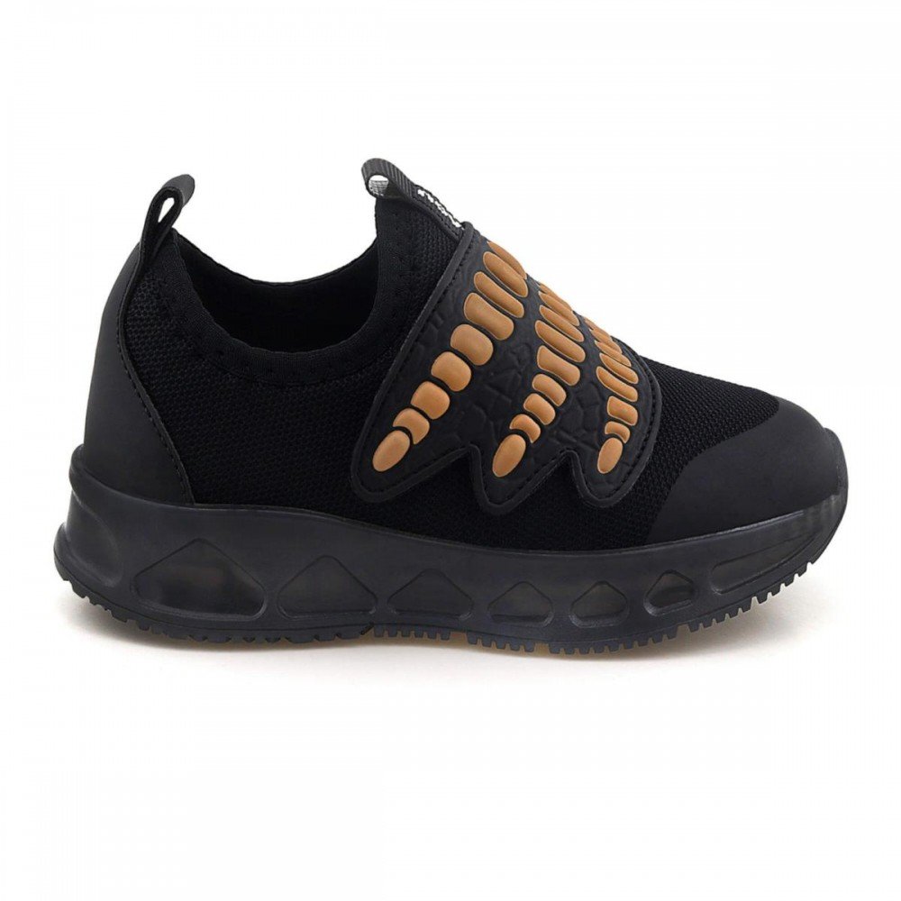 Tenis Novopé 30001273 3453 Led Dino Infantil Preto 3