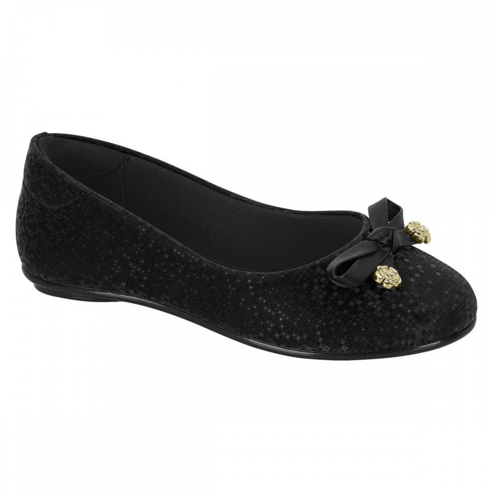 Sapatilha Molekinha 2083.1106.28213 Infantil Preto 1