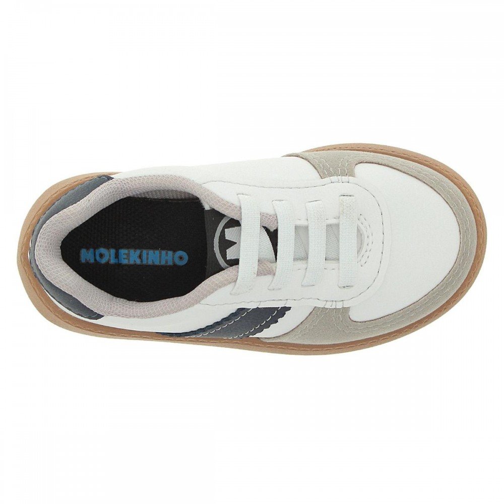 Tenis Molekinho 2635.101 Infantil Branco 6