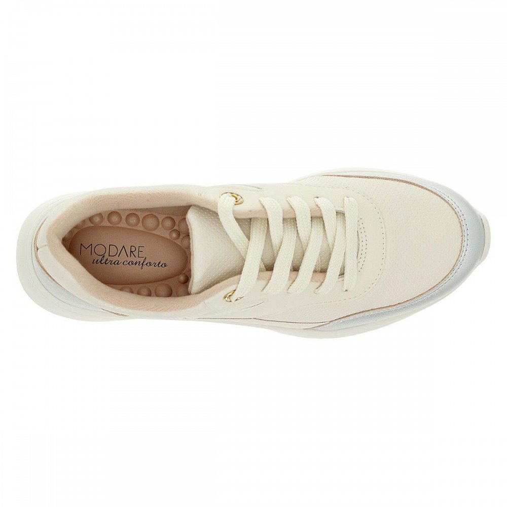 Tenis Modare Ultraconforto 7378.114 Feminino Branco 6