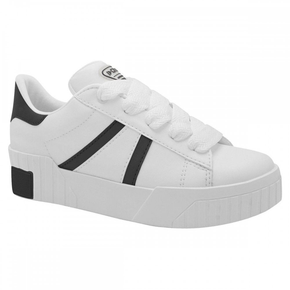 Tenis Quiz 61-1864-43 Flatform Feminino Branco 1
