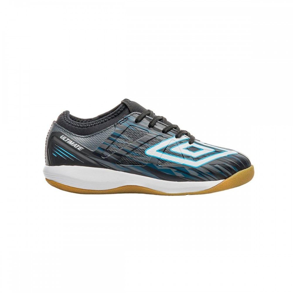 Chuteira Umbro Ultimate jr 183 Futsal Indoor Preto 1