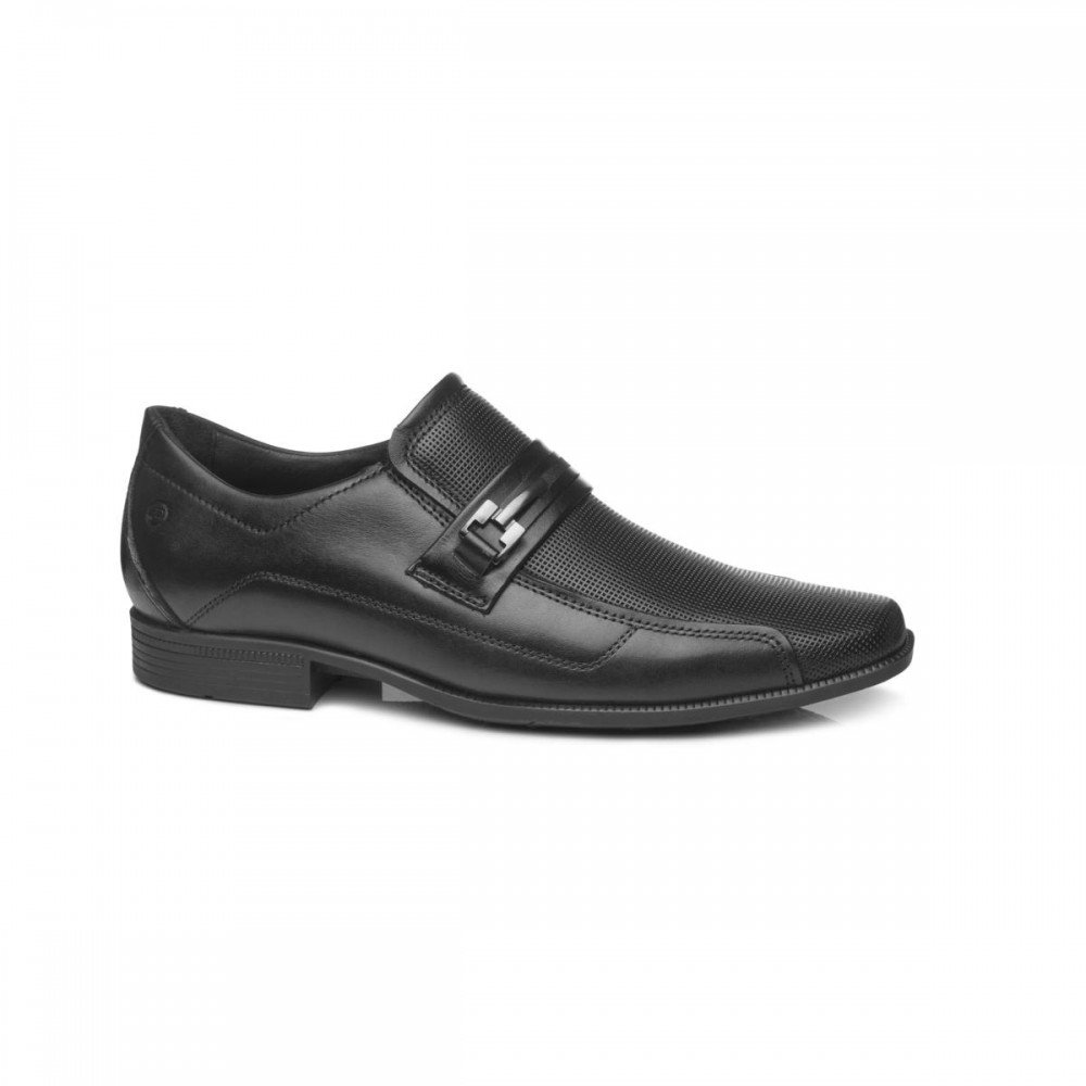 Sapato Pegada 126506-01 Masculino Preto 1