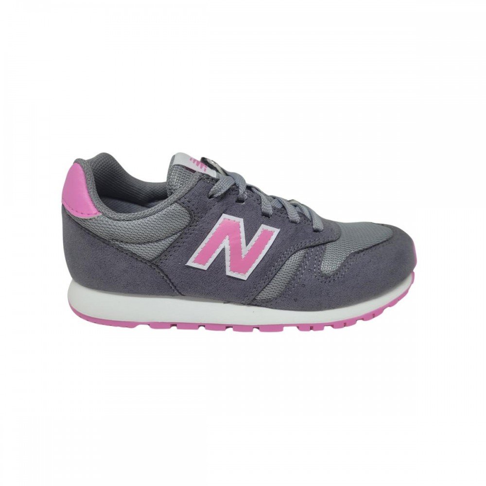 Tenis New Balance 373 Lace Infantil Cinza 1