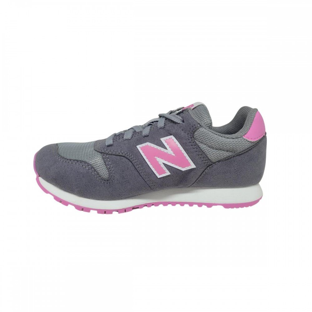 Tenis New Balance 373 Lace Infantil Cinza 2