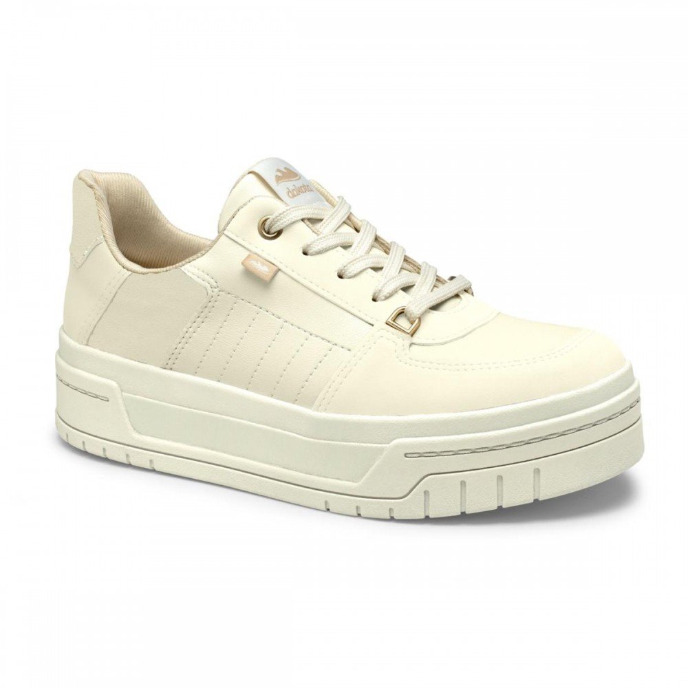 Tenis Dakota Da531 Flatform Feminino Branco 1