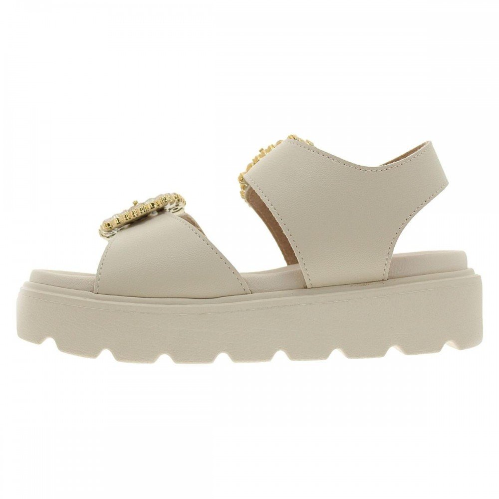 Sandalia Molekinha 2362.104 Papete Infantil Branco 2