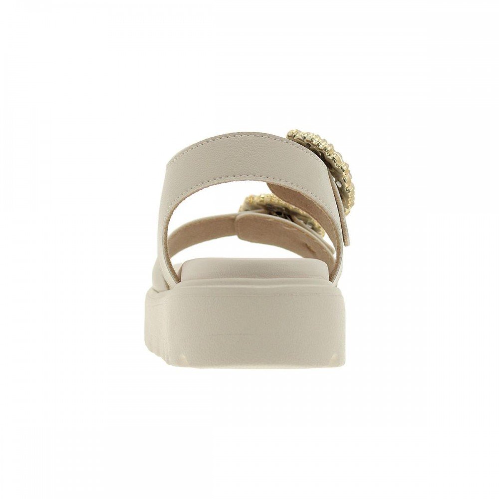 Sandalia Molekinha 2362.104 Papete Infantil Branco 4
