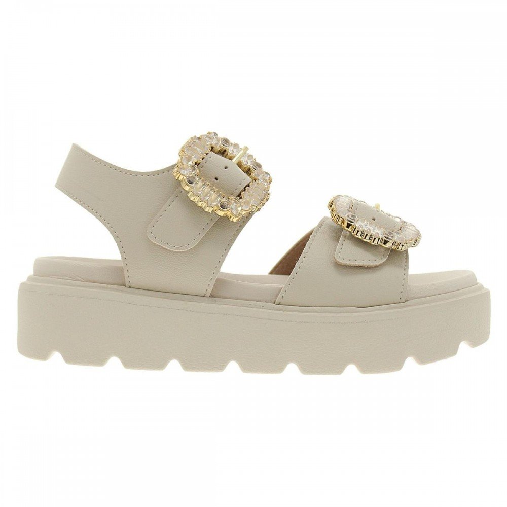 Sandalia Molekinha 2362.104 Papete Infantil Branco 5